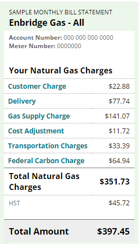 gas bill